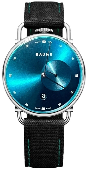 Baume & Mercier Herrklocka M0A10684 Grön/Läder Ø41 mm - Baume & Mercier