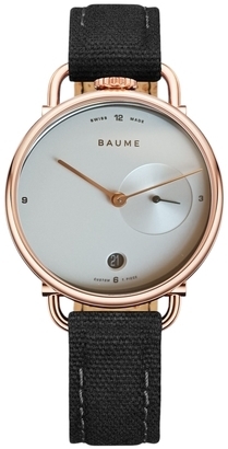 Baume & Mercier Damklocka M0A10687 Vit/Läder Ø35 mm - Baume & Mercier