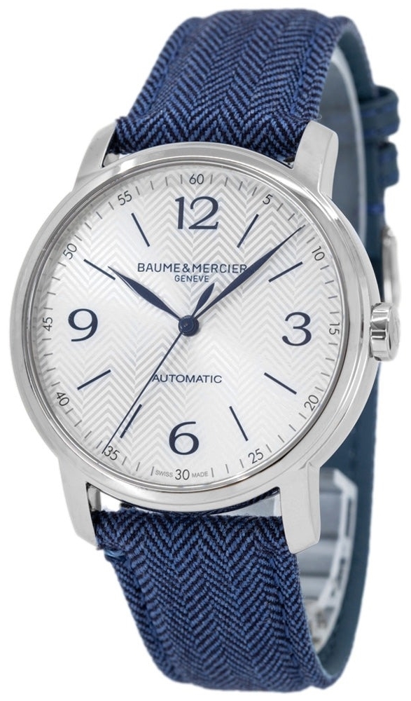 Baume & Mercier Herrklocka M0A10707 Classima Silverfärgad/Läder - Baume & Mercier