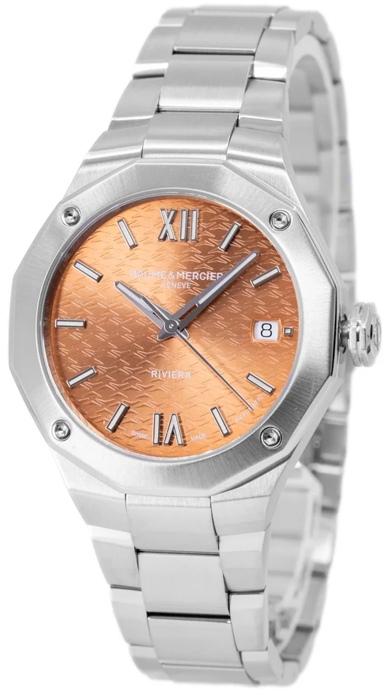 Baume & Mercier Damklocka M0A10764 Roséguldstonad/Stål Ø36 mm - Baume & Mercier
