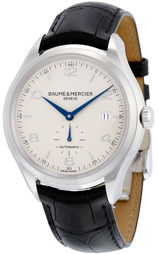Baume & Mercier Herrklocka MOA10052 CLIFTON Silverfärgad/Läder - Baume & Mercier