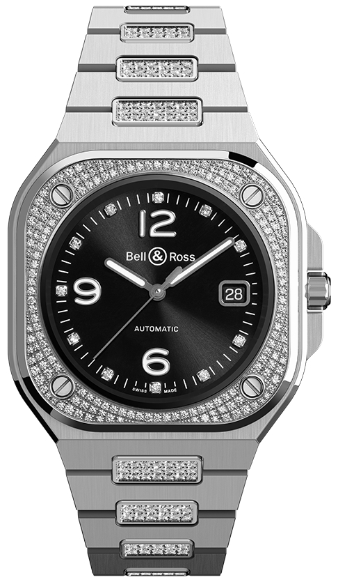 Bell & Ross Herrklocka BR05A-BL-STFLD/SFD BR 05 Diamond - Bell & Ross