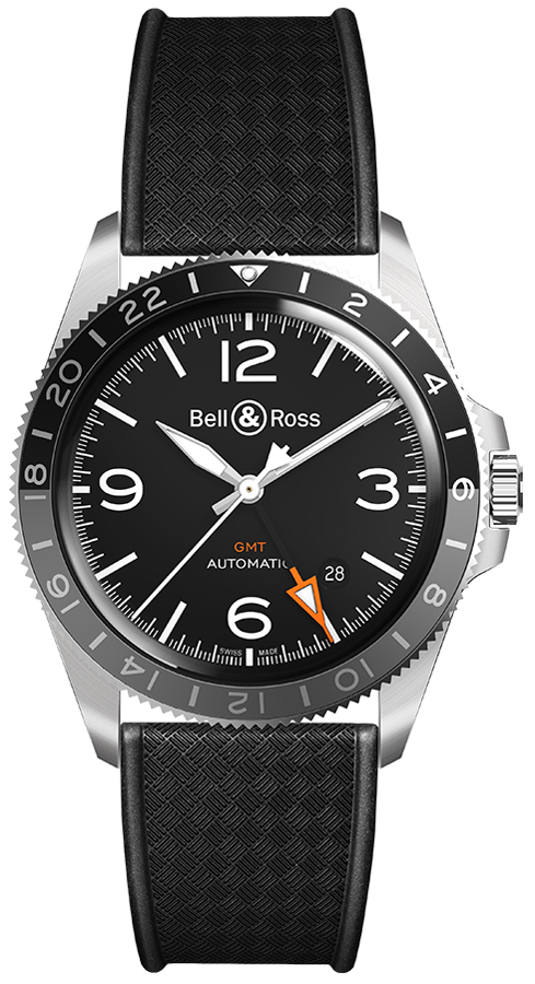 Bell & Ross Herrklocka BRV293-BL-ST/SRB Vintage Svart/Kolfiber - Bell & Ross