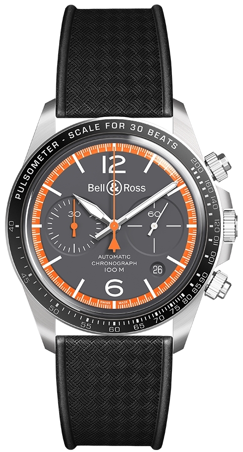 Bell & Ross Herrklocka BRV294-ORA-ST/SRB BR V2-94 Garde-Cotes - Bell & Ross