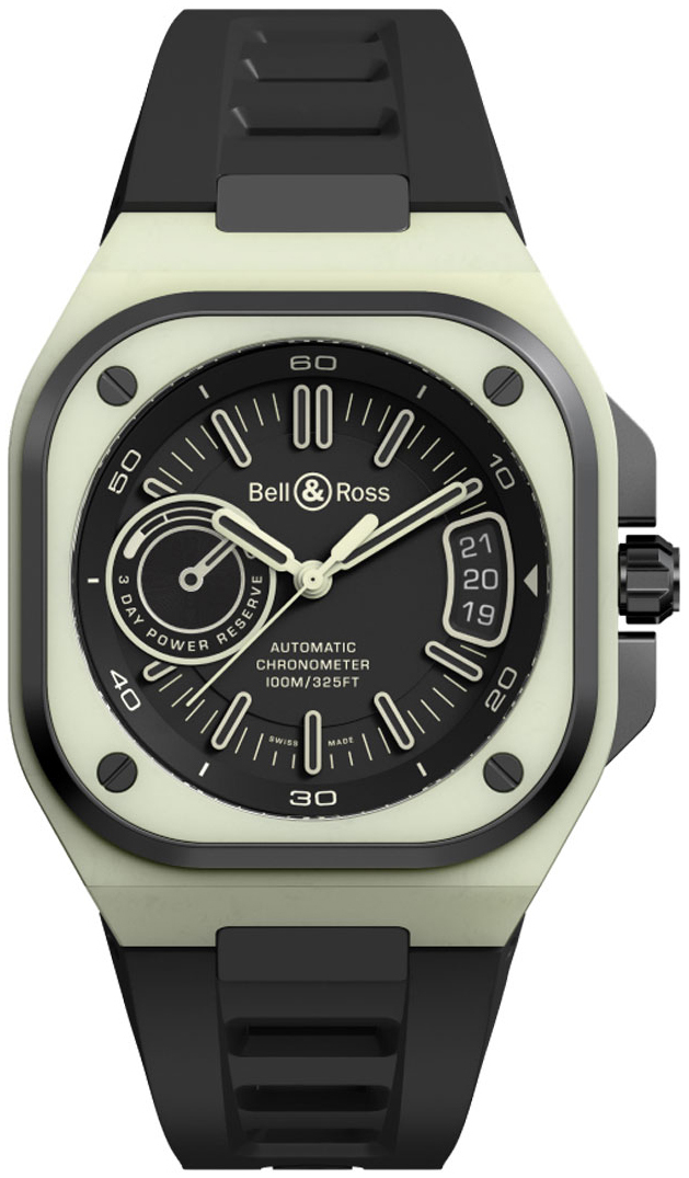 Bell & Ross Herrklocka BRX5R-LUM-TC/SRB BR-X5 Green Lum - Bell & Ross