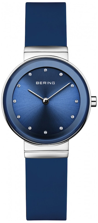 Bering Damklocka 10129-707 Classic Blå/Gummi Ø29 mm