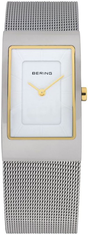 Bering Damklocka 10222-010-S Classic Vit/St&aring;l