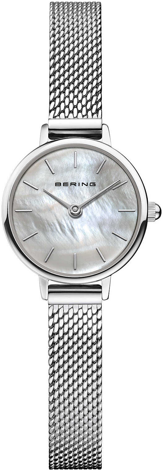 Bering Damklocka 11022-004 Classic Vit/Stål Ø22 mm - Bering