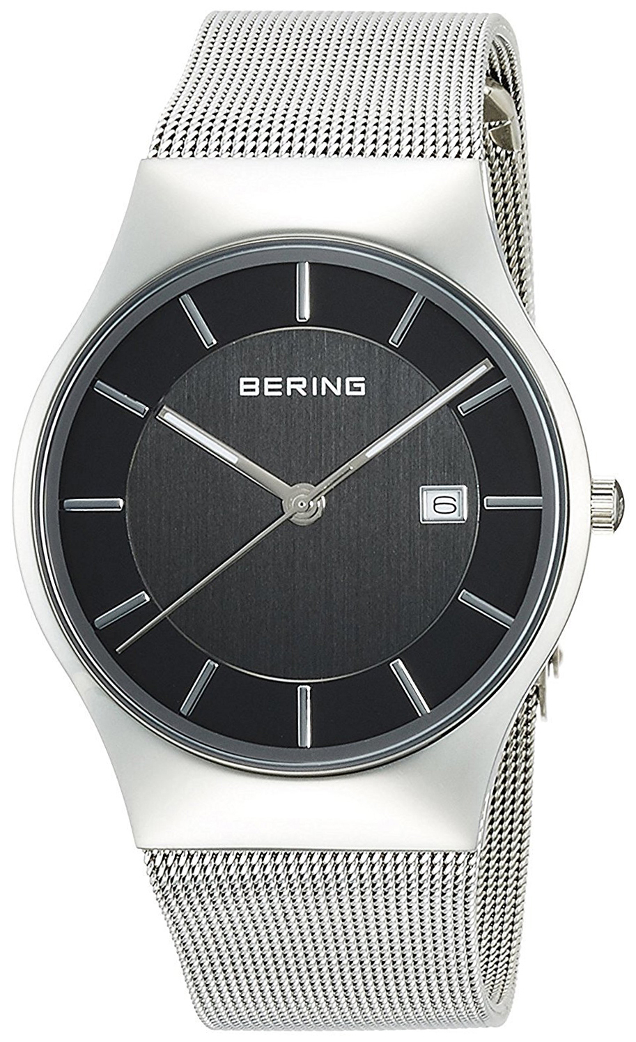 Bering Herrklocka 11938-002 Classic Svart/Stål Ø40 mm