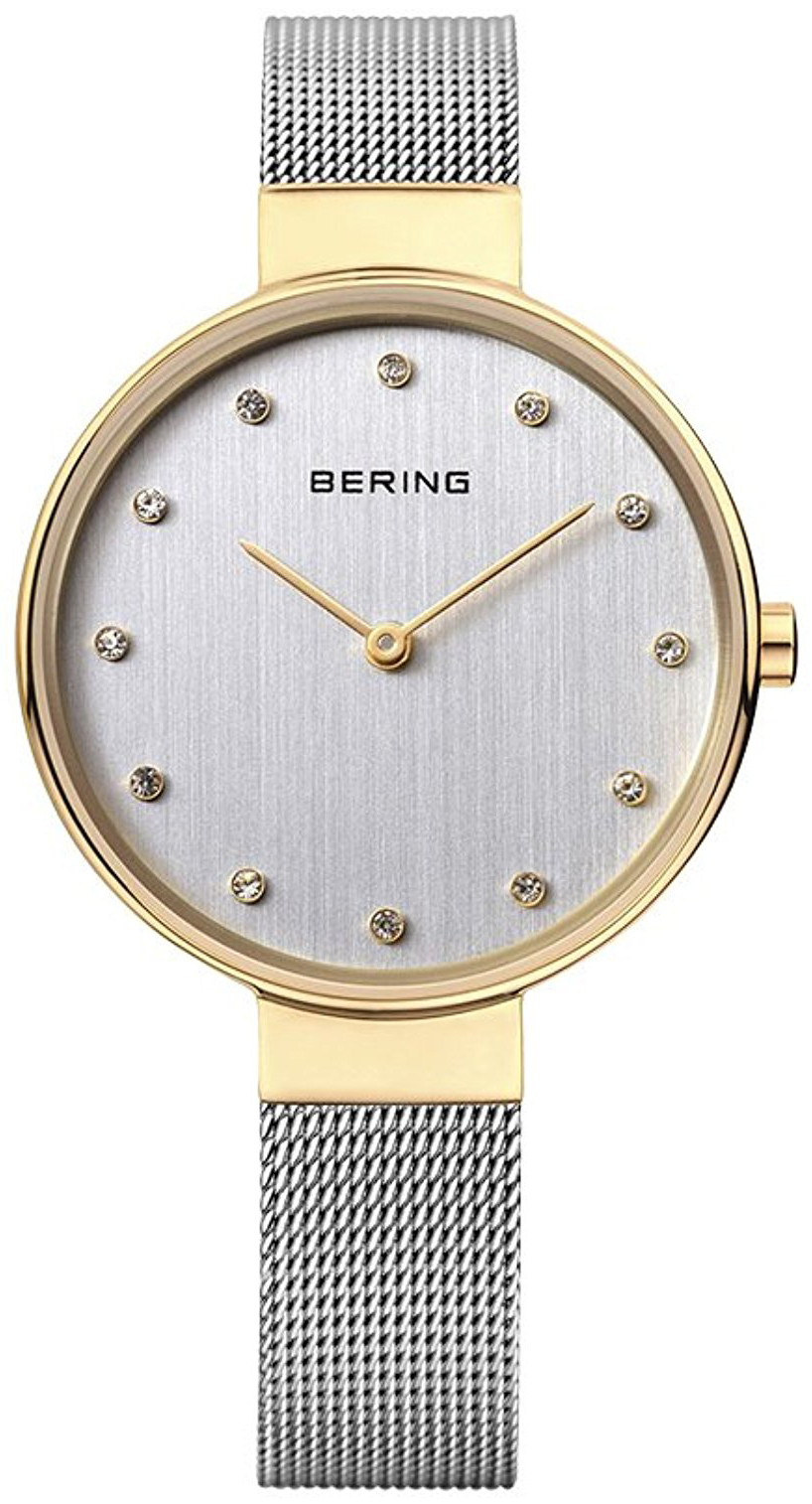 Bering Damklocka 12034-010 Classic Silverfärgad/Stål Ø34 mm - Bering