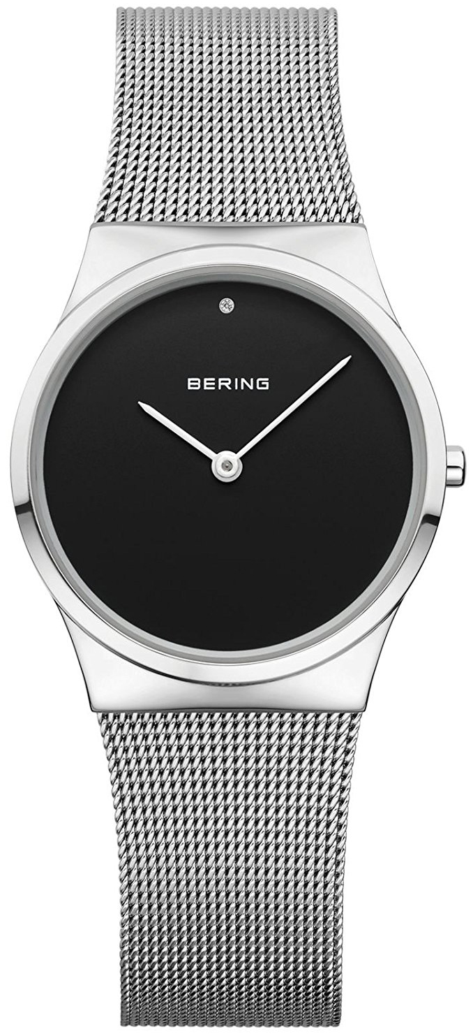 Bering Damklocka 12130-002 Classic Svart/St&aring;l &Oslash;30 mm