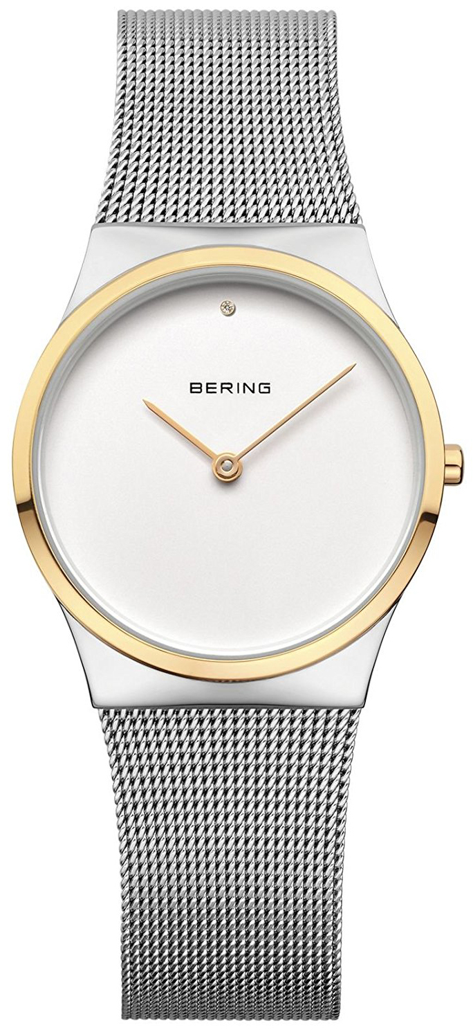 Bering Damklocka 12130-014 Classic Vit/Stål Ø30 mm