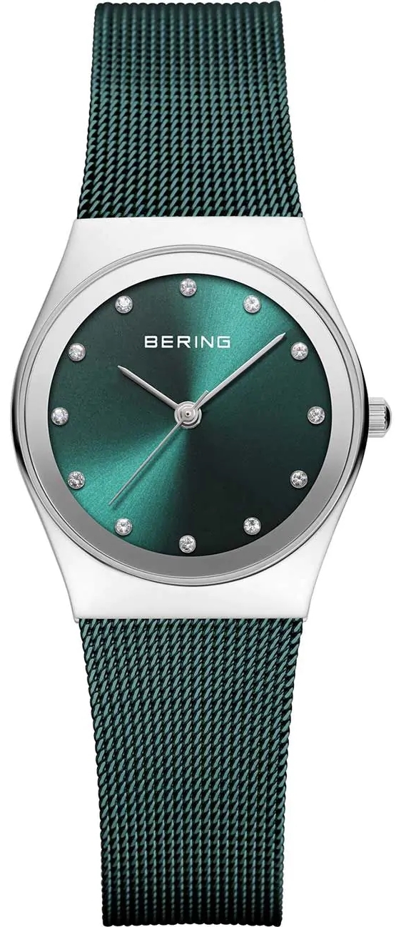 Bering Damklocka 12927-808 Classic Grön/Stål Ø27 mm