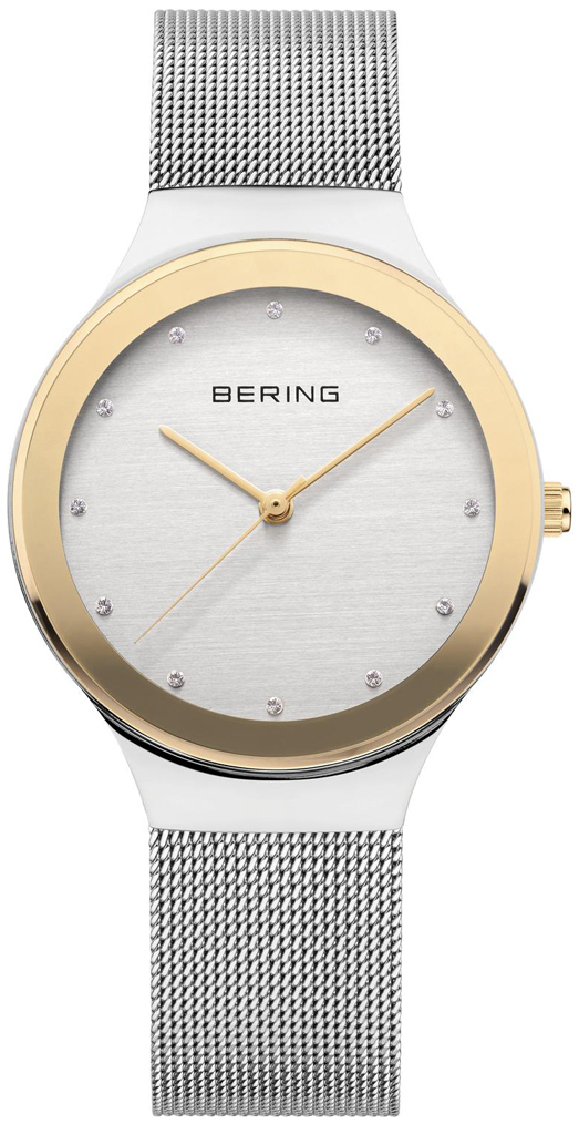 Bering Damklocka 12934-010 Classic Vit/Stål Ø34 mm - Bering