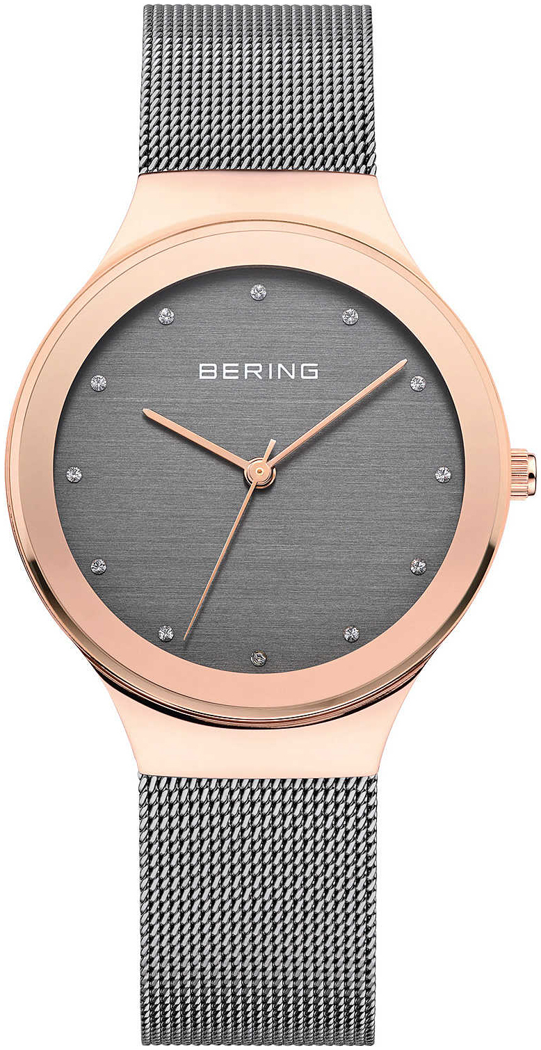 Bering Damklocka 12934-369 Classic Grå/Stål Ø34 mm - Bering