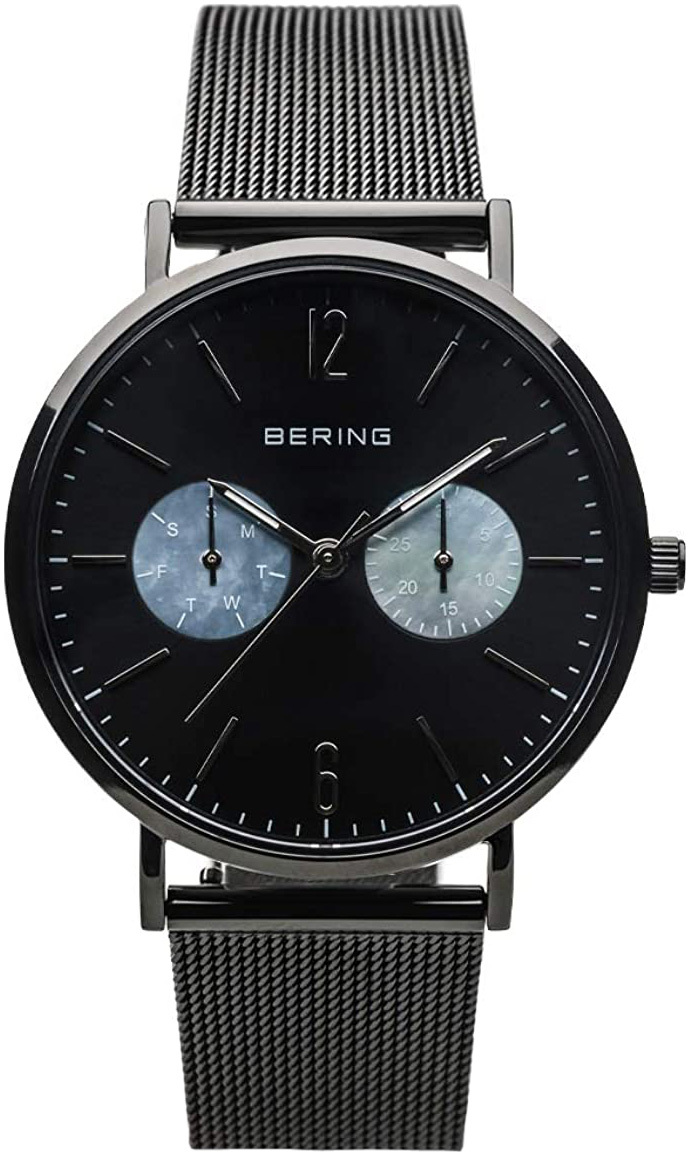 Bering Damklocka 14236-123 Classic Svart/Stål Ø36 mm - Bering