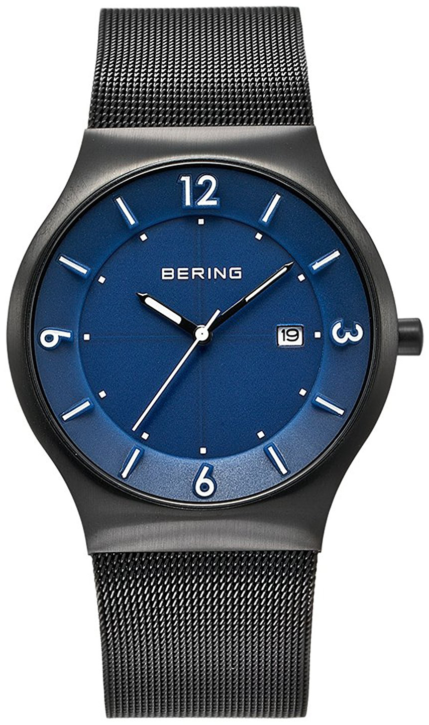 Bering Herrklocka 14440-227 Solar Blå/Stål Ø40 mm - Bering