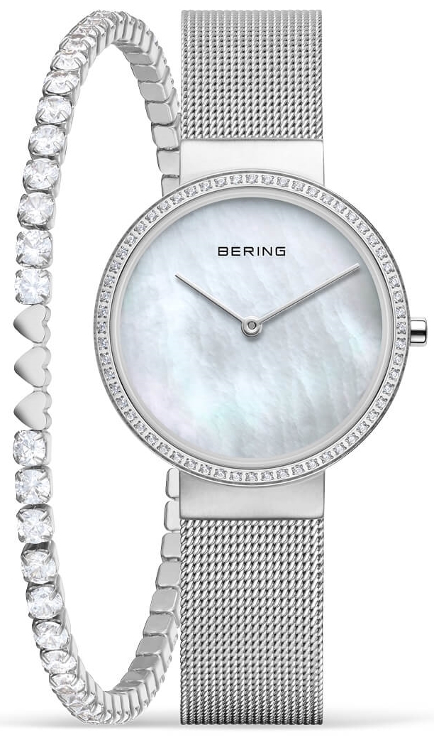 Bering Damklocka 14531-004-GWP190 Classic Vit/Stål Ø31 mm - Bering