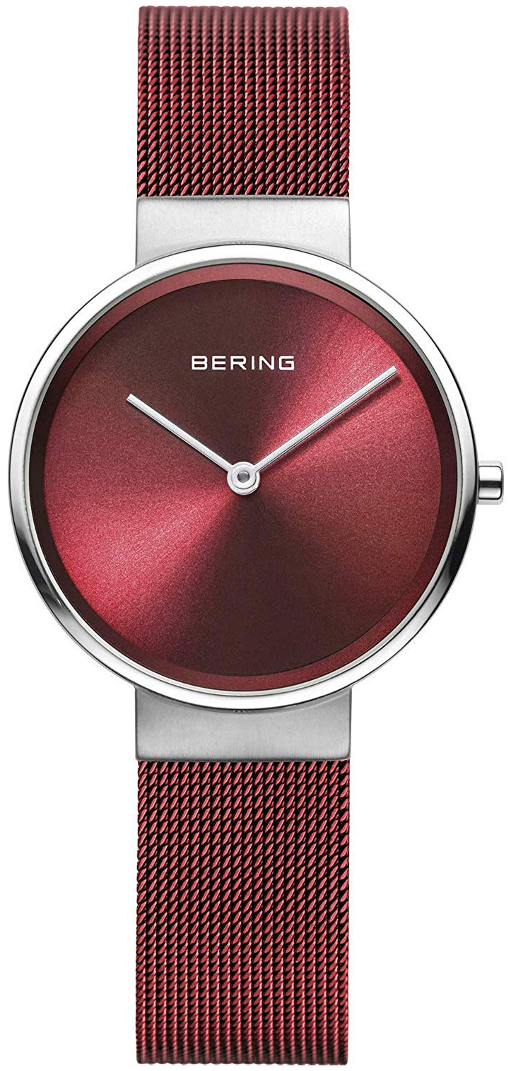 Bering Damklocka 14531-303 Classic Röd/Stål Ø31 mm - Bering