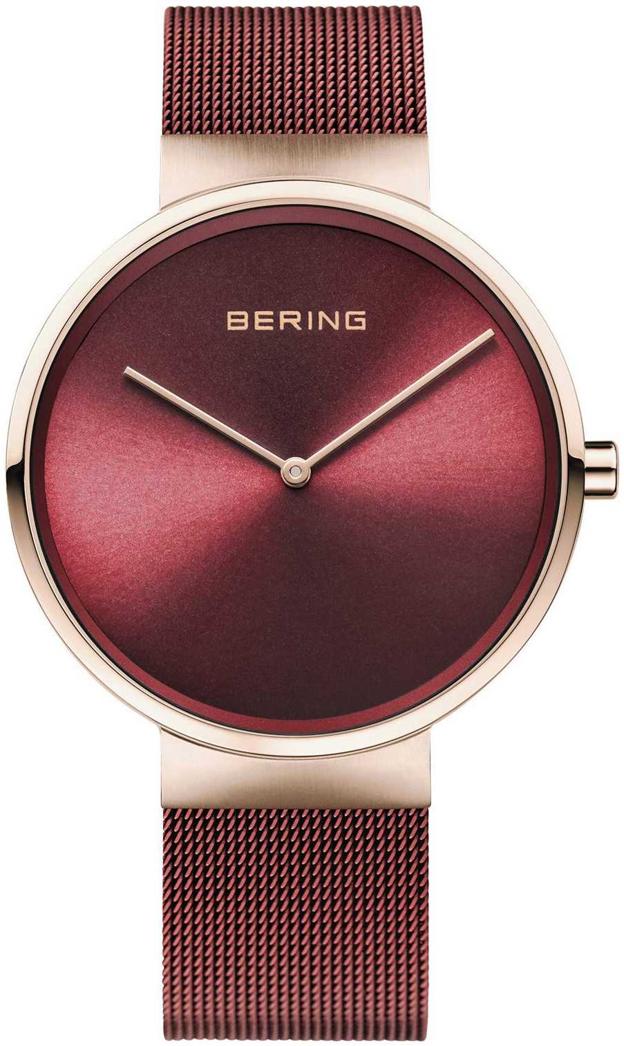Bering Herrklocka 14539-363 Röd/Stål Ø39 mm - Bering