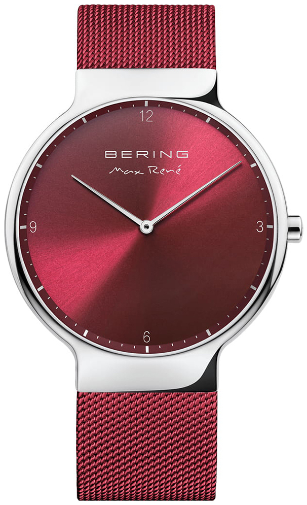 Bering Herrklocka 15540-303 Max Rene R&ouml;d/St&aring;l &Oslash;40 mm