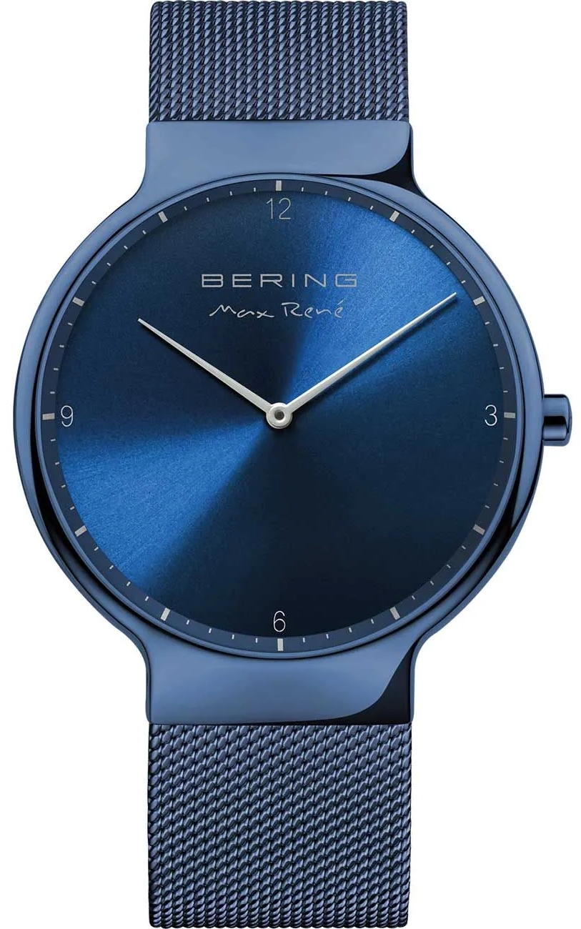 Bering Herrklocka 15540-397 Max Rene Blå/Stål Ø40 mm - Bering
