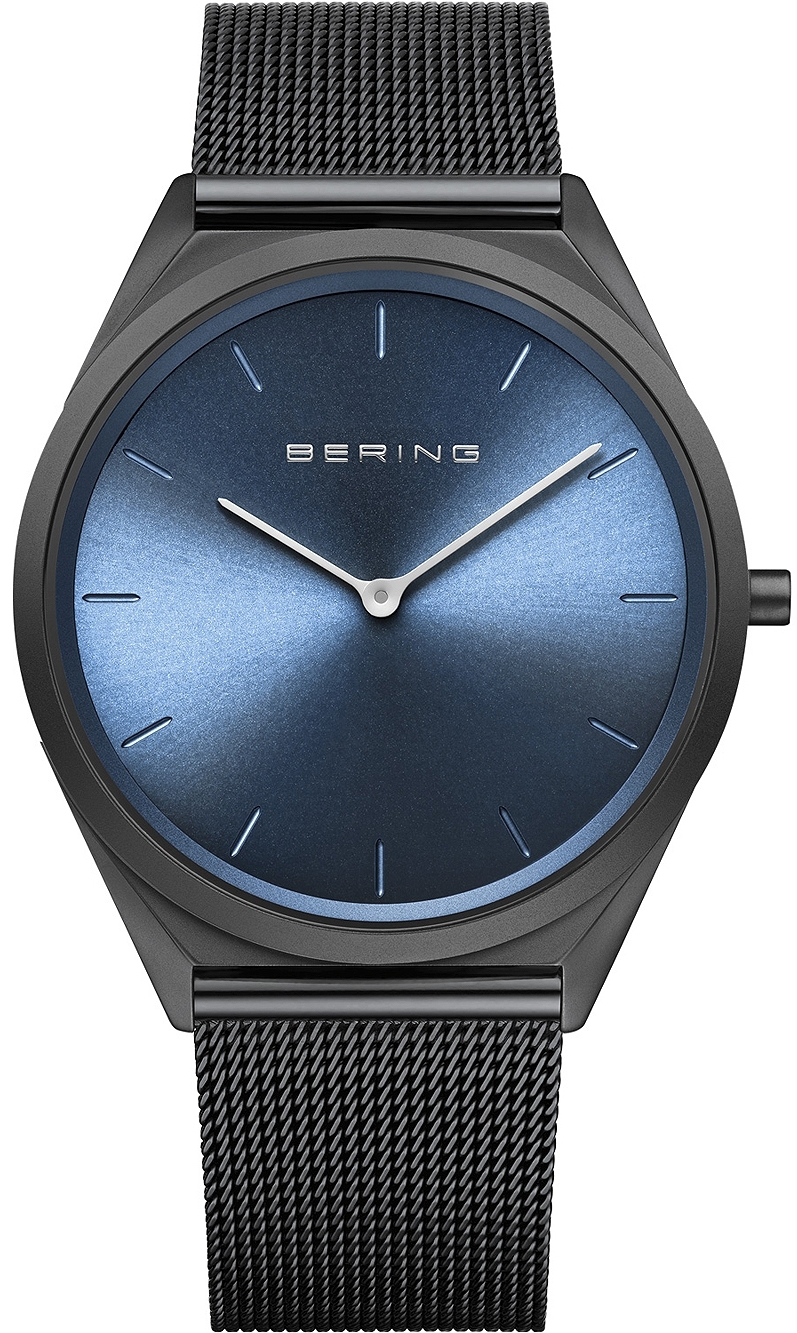 Bering 17039-227 Classic Blå/Stål Ø39 mm - Bering