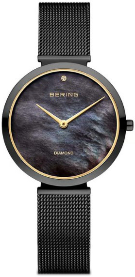 Bering Damklocka 18132-132 Classic Svart/Stål Ø32 mm - Bering