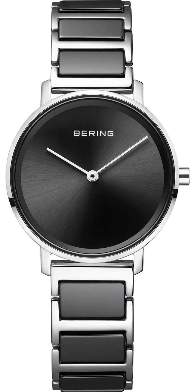 Bering Damklocka 18531-742 Ceramic Svart/Stål Ø39 mm - Bering