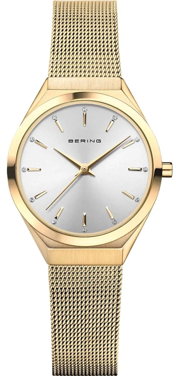 Bering Damklocka 18729-330 Classic Silverf&auml;rgad/Guldtonat st&aring;l &Oslash;29