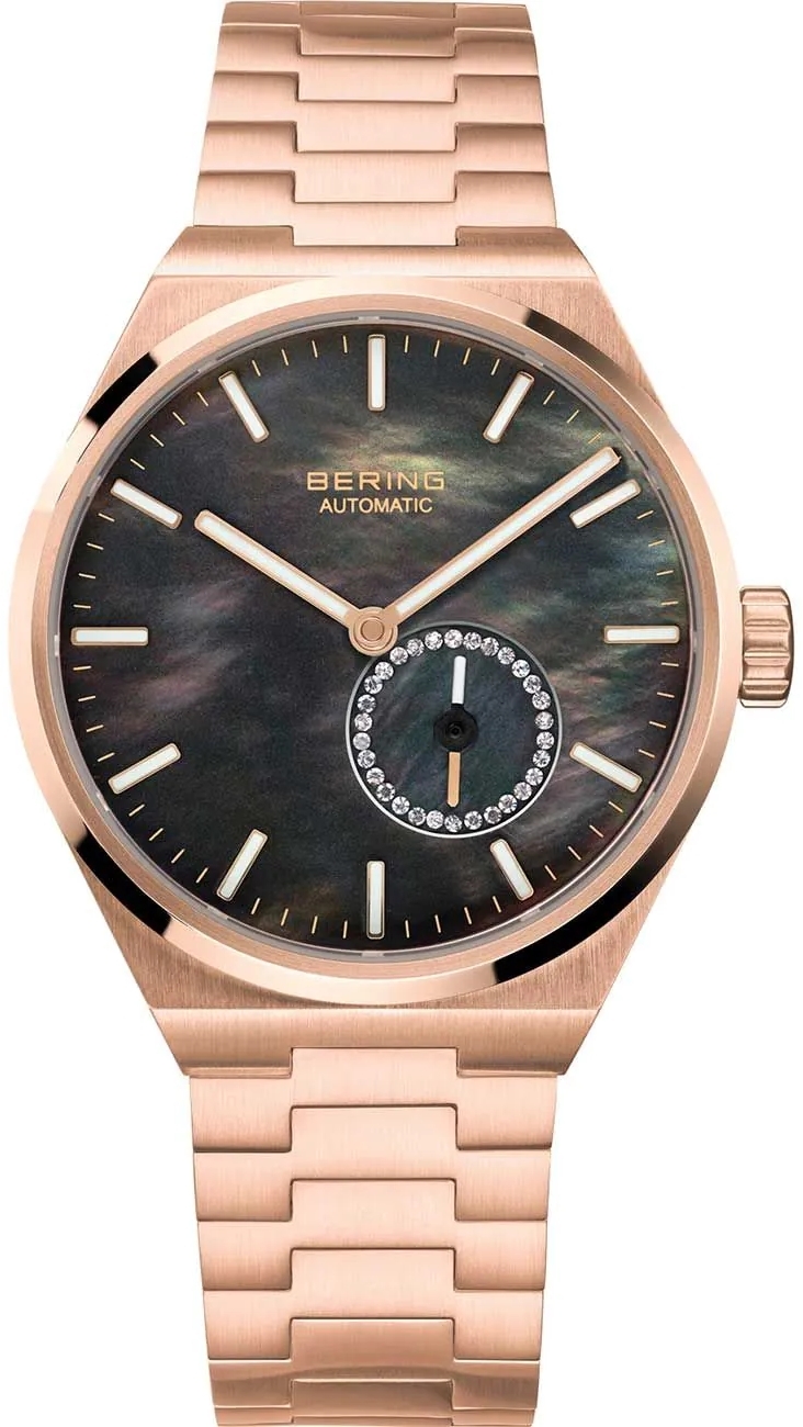 Bering Damklocka 19435-762 Classic Svart/Roséguldstonat stål Ø35 mm - Bering