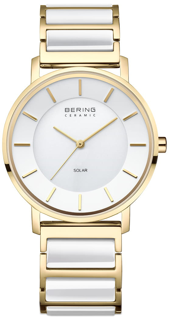 Bering Damklocka 19535-714 Solar Vit/Keramik Ø35 mm