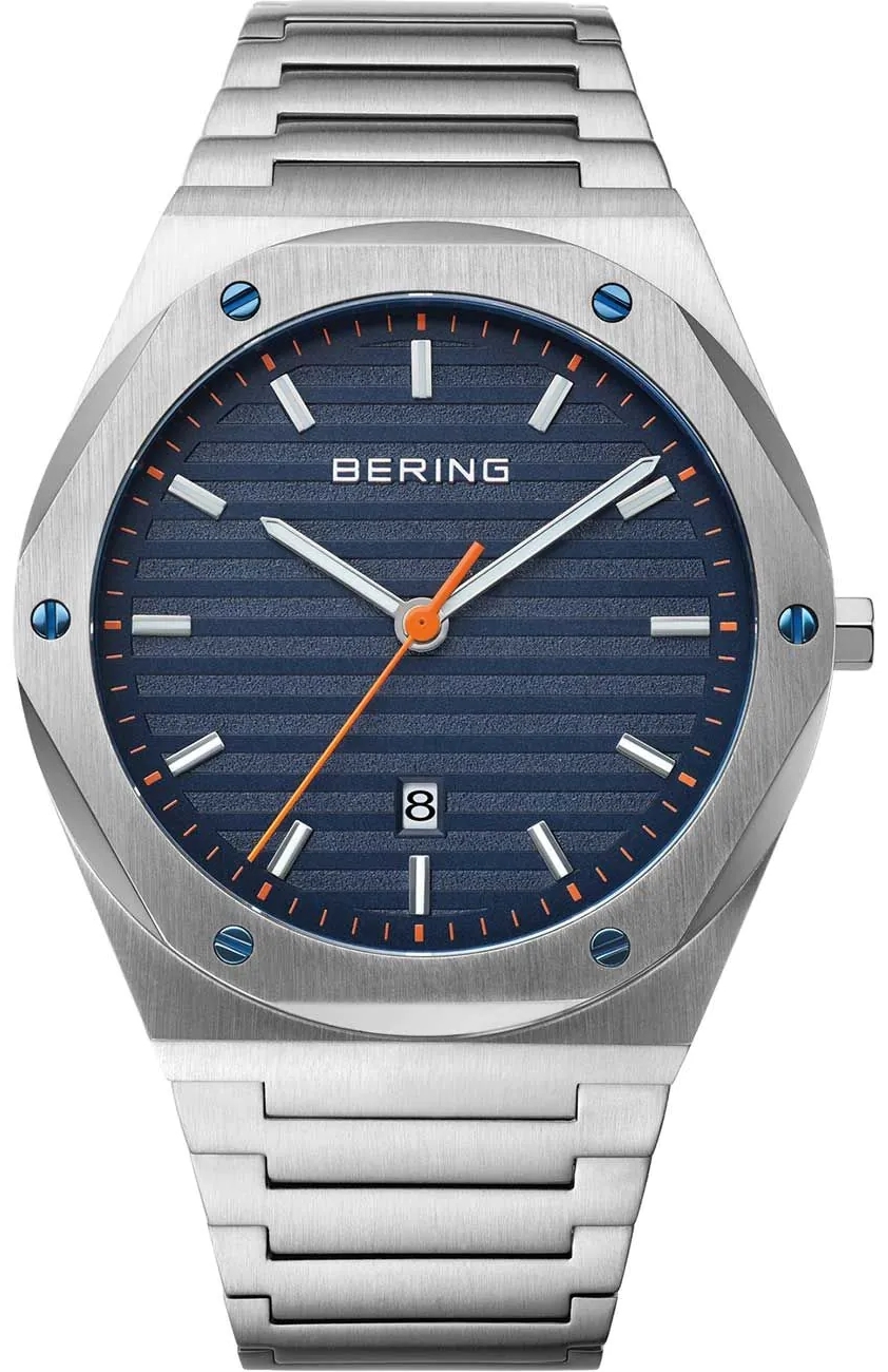 Bering Herrklocka 19742-707 Classic Blå/Stål Ø42 mm - Bering