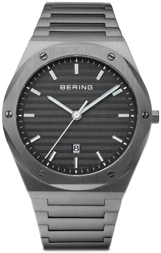 Bering Herrklocka 19742-777 Classic Grå/Stål Ø42 mm - Bering