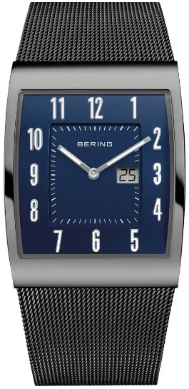 Bering Herrklocka 52033-227 Radio Controlled Blå/Stål