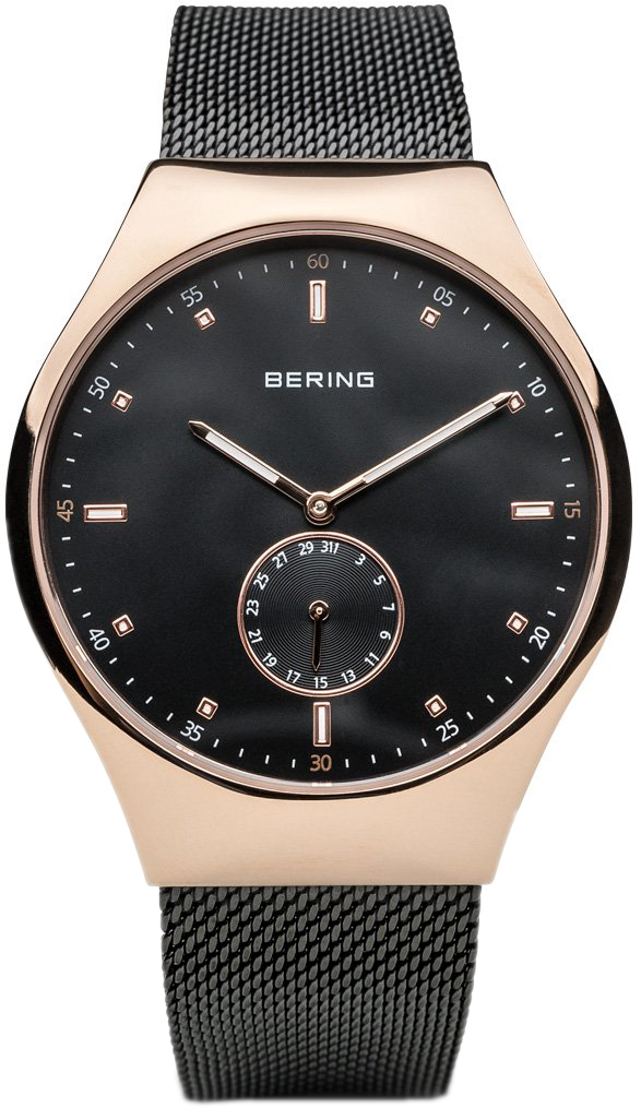 Bering Herrklocka 70142-262 Smart Traveler Svart/Stål Ø42 mm - Bering