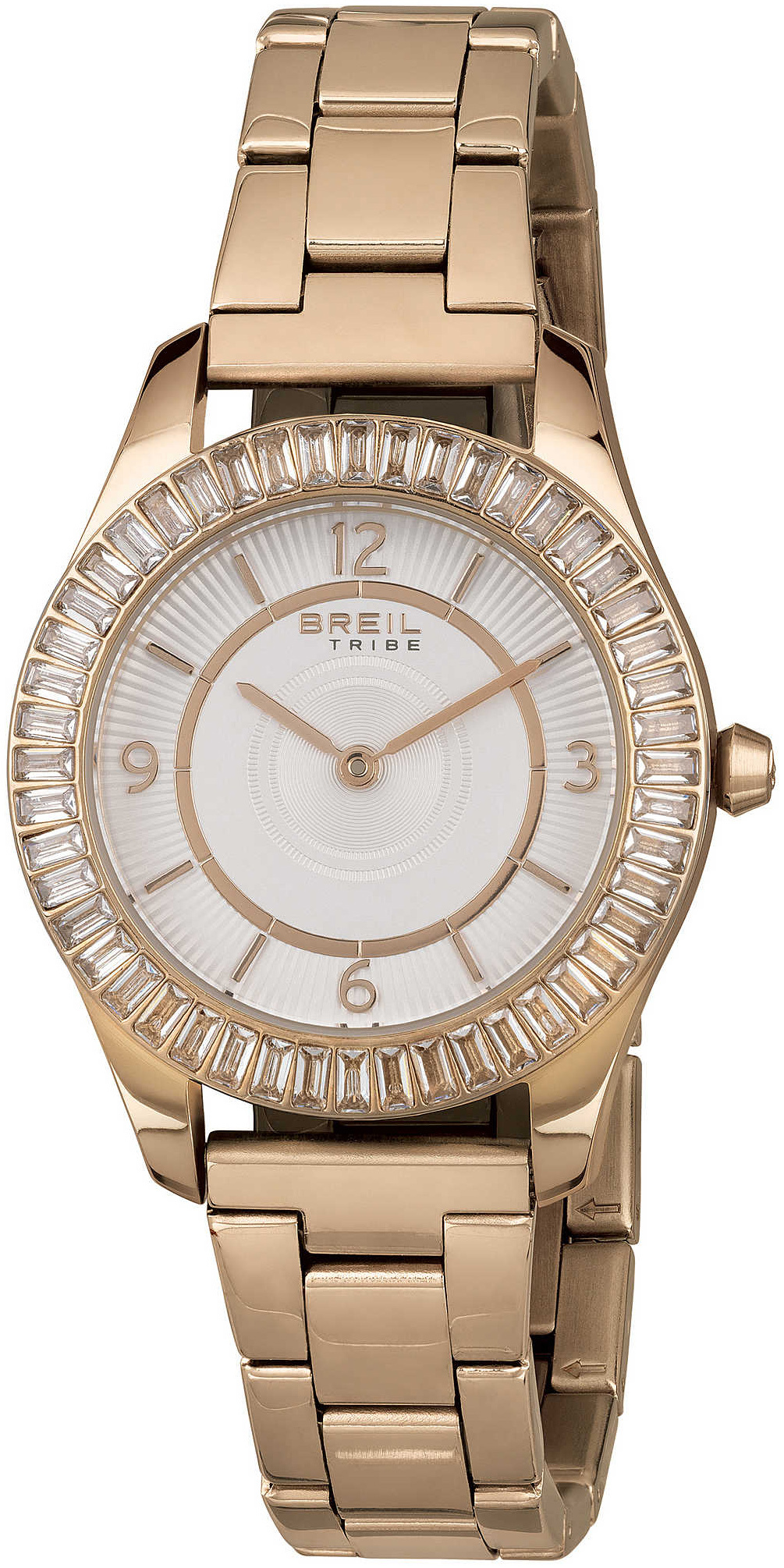 Breil Damklocka EW0466 Vit/Gulguldtonat stål Ø33 mm