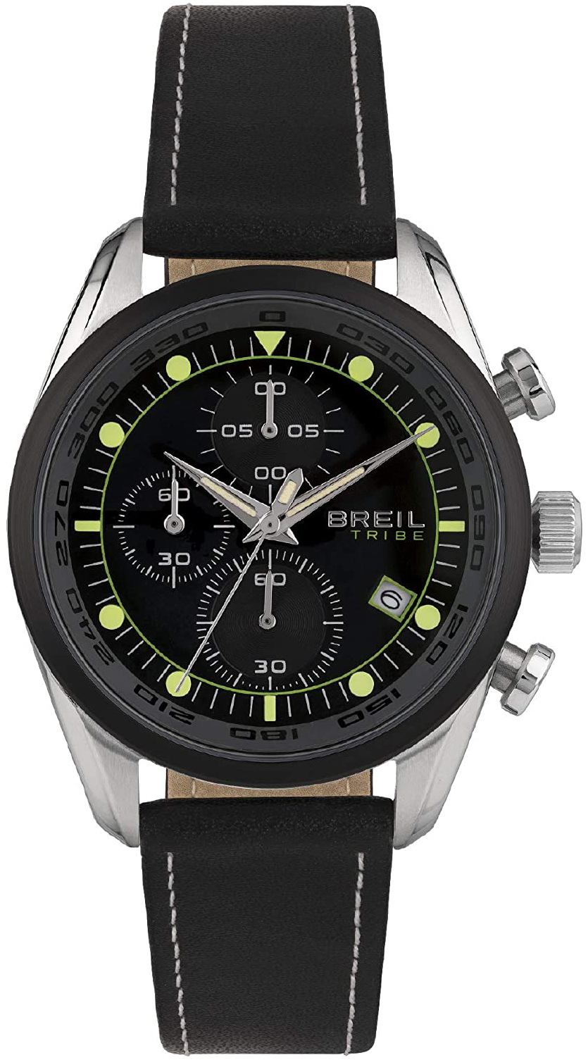 Breil Herrklocka EW0480 Svart/Läder Ø41 mm