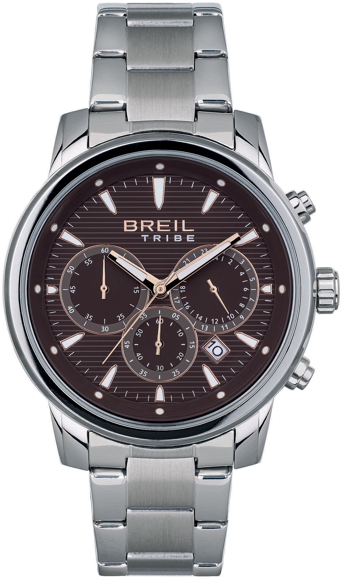 Breil Herrklocka EW0512 Tribe Brun/Stål Ø43 mm - Breil