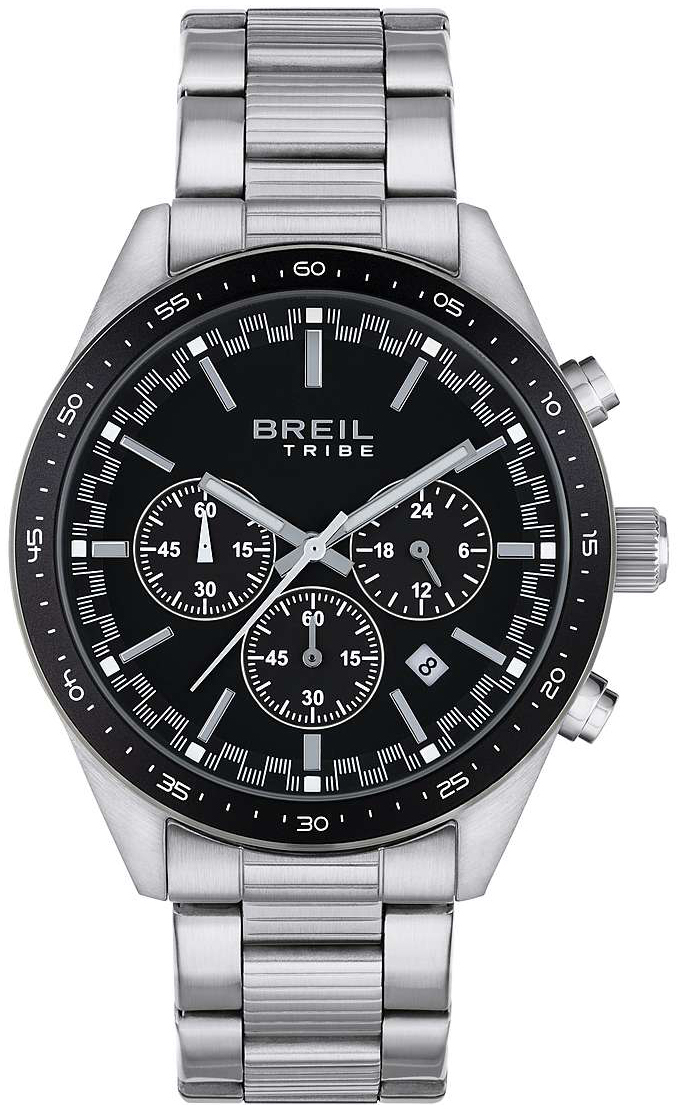 Breil Herrklocka EW0570 Tribe Svart/Stål Ø42 mm - Breil