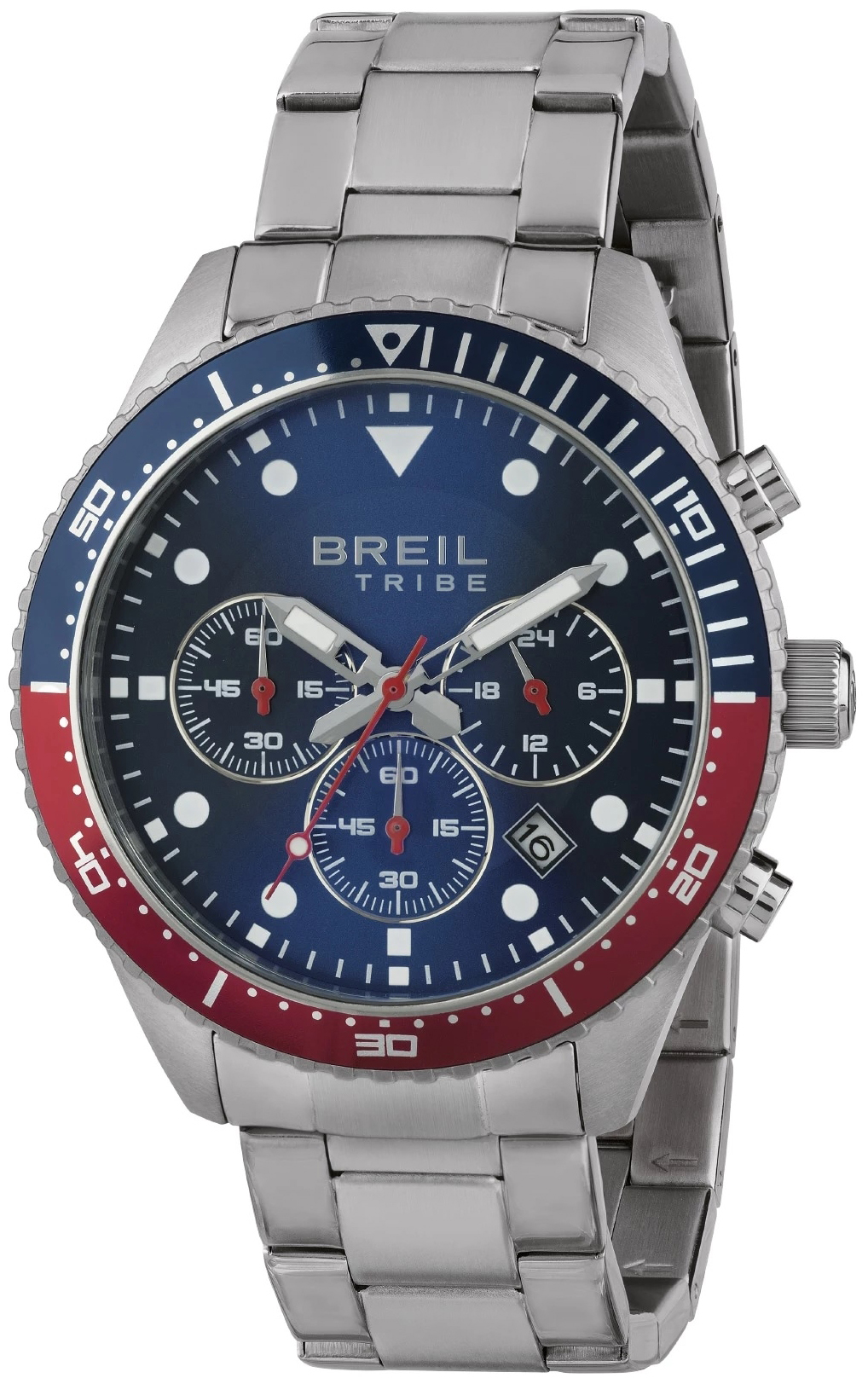 Breil Herrklocka EW0581 Tribe Blå/Stål Ø42 mm - Breil