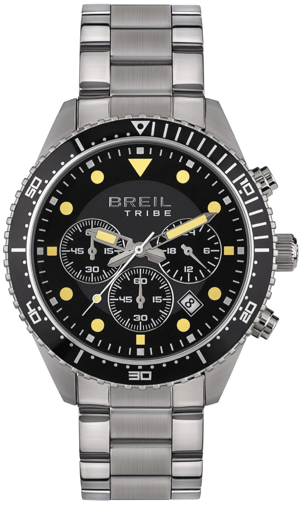 Breil Herrklocka EW0584 Tribe Svart/Stål Ø42 mm - Breil