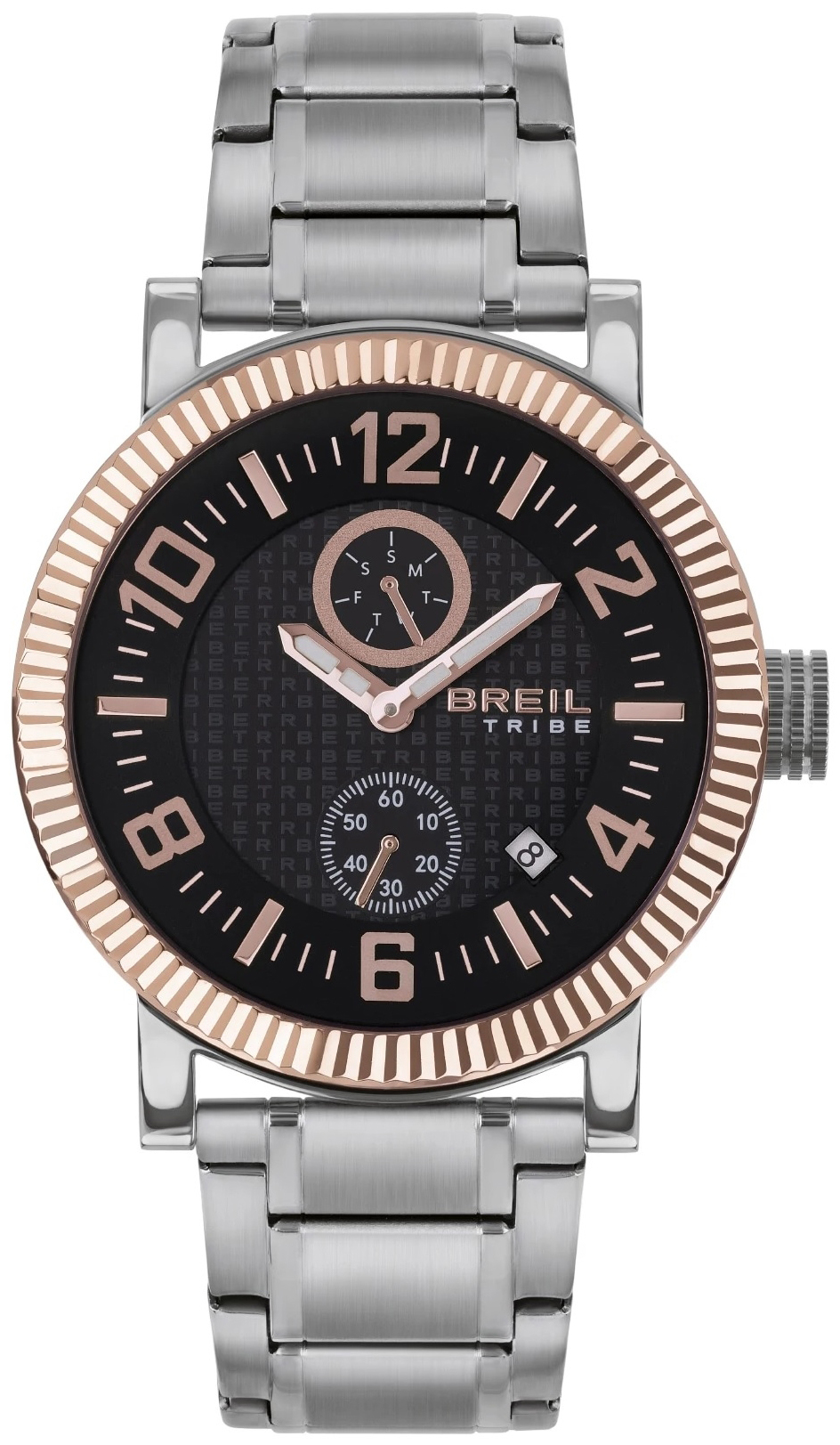 Breil Herrklocka EW0590 Tribe Svart/Stål Ø43 mm - Breil