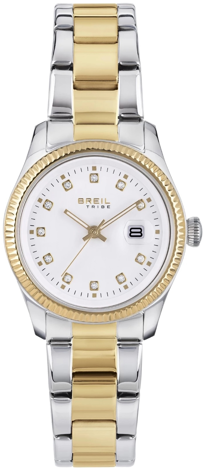 Breil Damklocka EW0601 Tribe Vit/Stål Ø30 mm - Breil