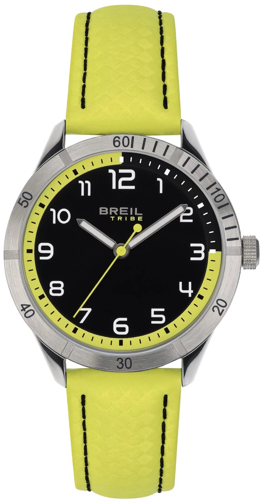 Breil EW0619 Tribe Svart/Läder Ø37 mm - Breil