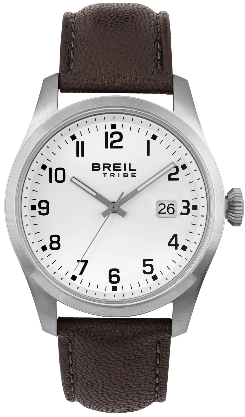Breil Herrklocka EW0663 Classic Elegance Vit/Läder Ø42 mm - Breil