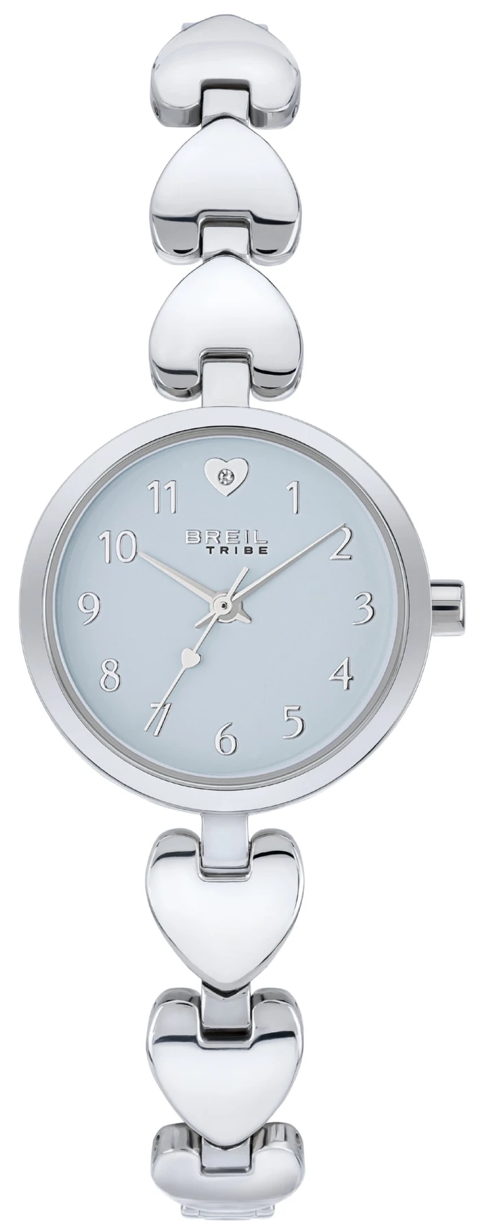 Breil Damklocka EW0691 BT Heart Blå/Stål Ø28 mm - Breil
