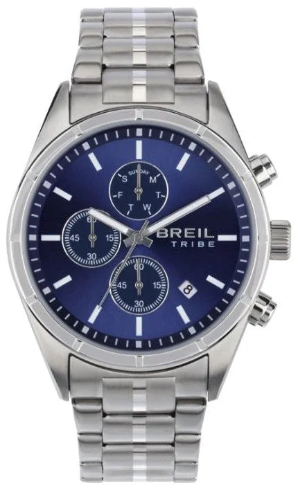 Breil Herrklocka EW0692 Captain Blå/Stål Ø42 mm - Breil