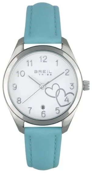 Breil Damklocka EW0698 Time of Love Vit/Läder Ø30 mm - Breil