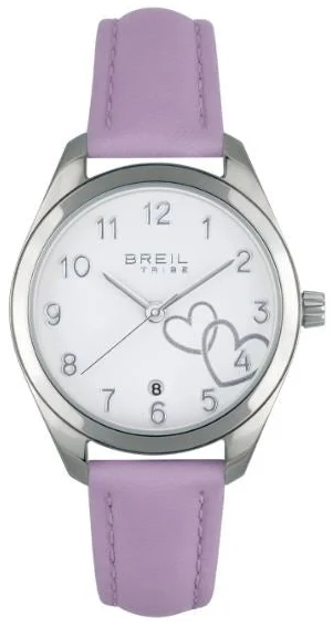 Breil Damklocka EW0699 Time of Love Vit/Läder Ø30 mm - Breil